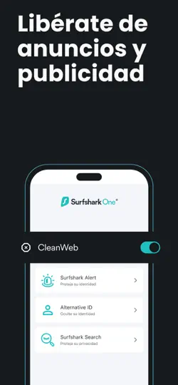 Captura de pantalla de Surfshark VPN - Rápida Y Fácil en iPhone 4