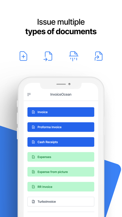 InvoiceOcean - online invoices Screenshot