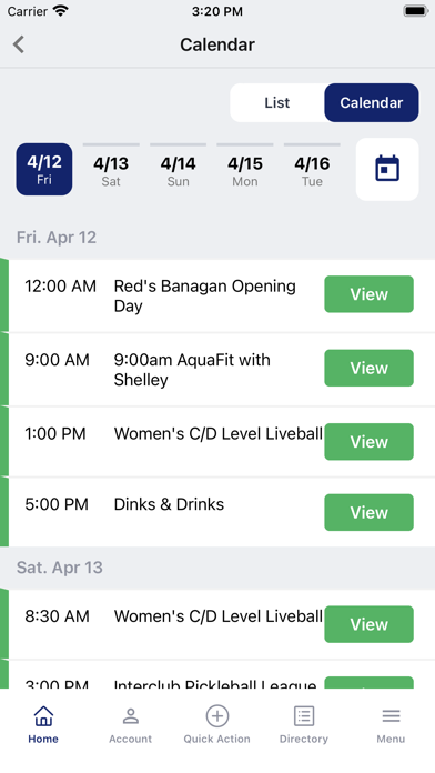 Columbia Country Club Screenshot