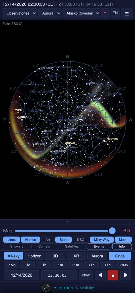 Astrarium - Reference App | MWM