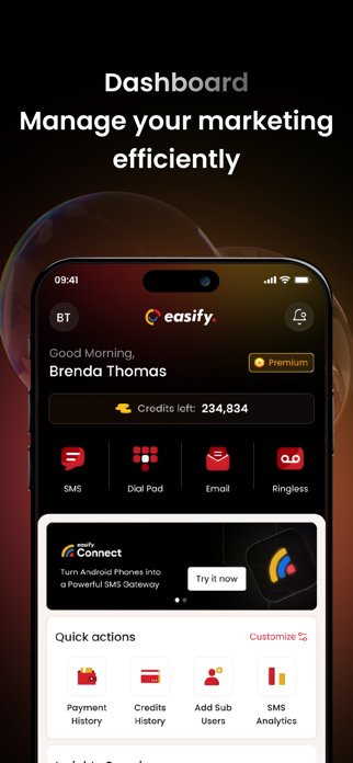 Easify: Business SMS & Texting Screenshot 2 of 5
