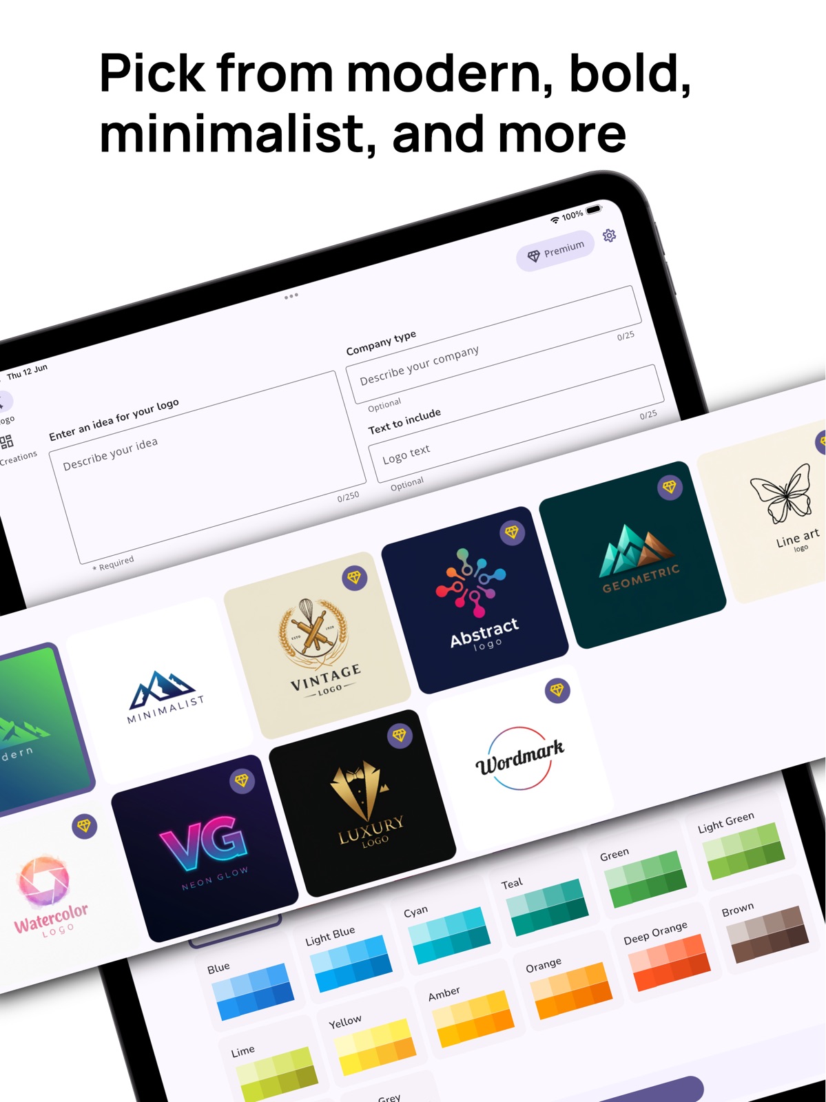 AI Logo Generator - Lōgō ipad screenshot 3