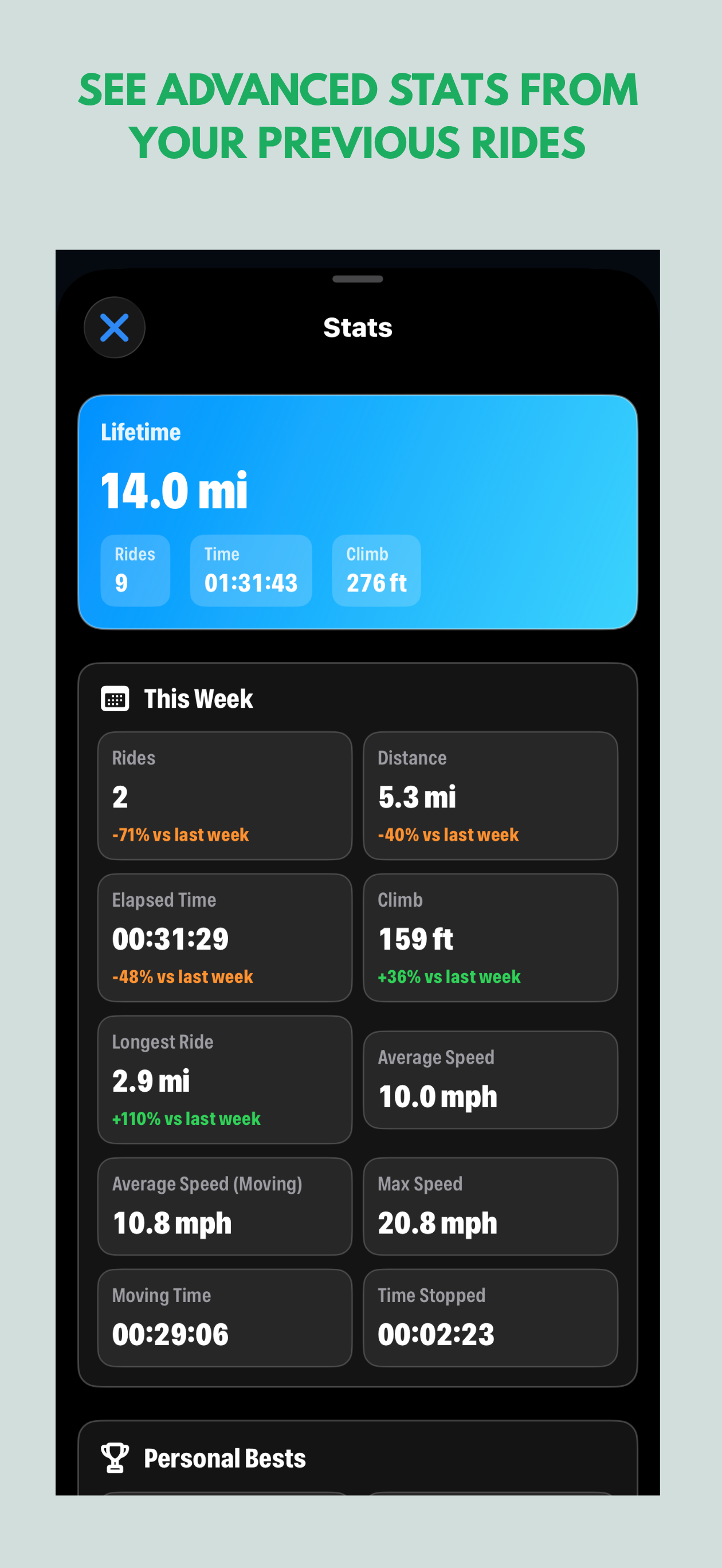Bike Companion: Ride Tracker screenshot 4