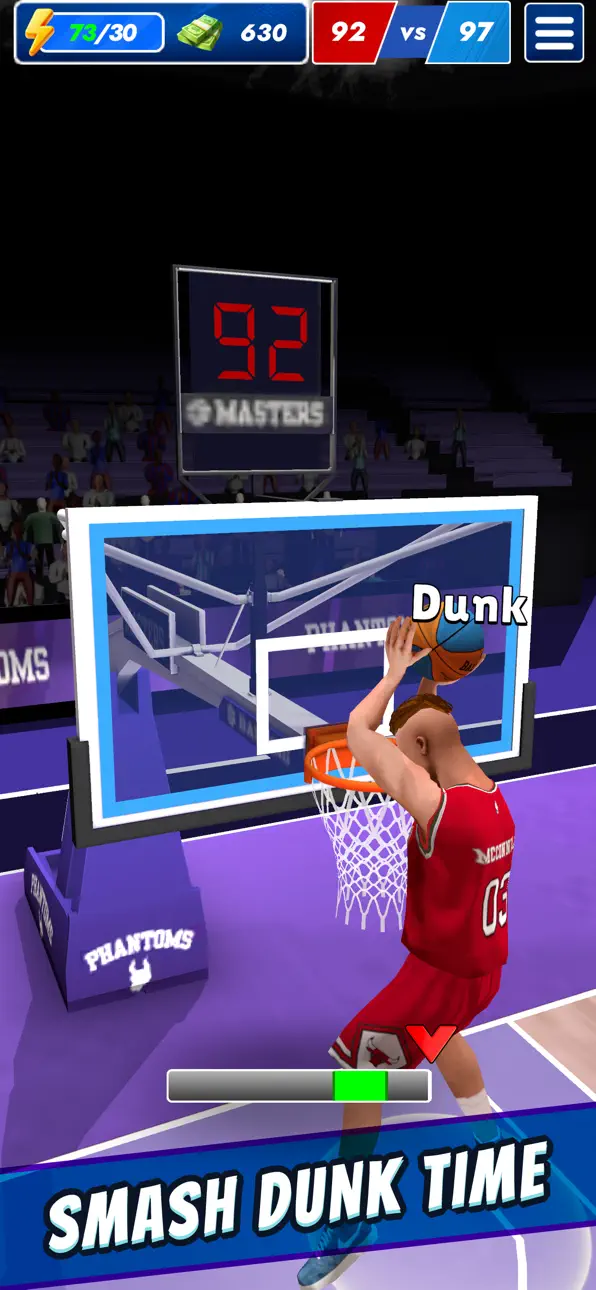 Basketball Master: Dunk Hero Hack screenshot 3 - iOS game interface