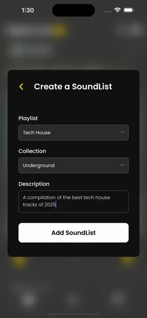 SoundLists screenshot 3
