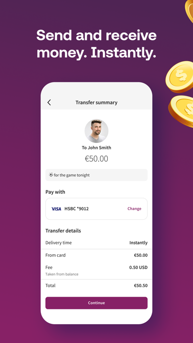 Skrill - Pay & Transfer Money Screenshot