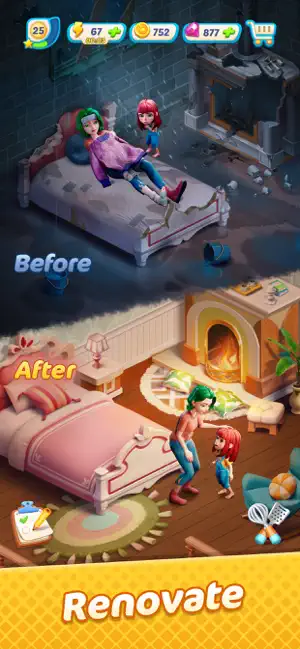 Gossip Harbor®: Merge & Story iPhone screenshot 4