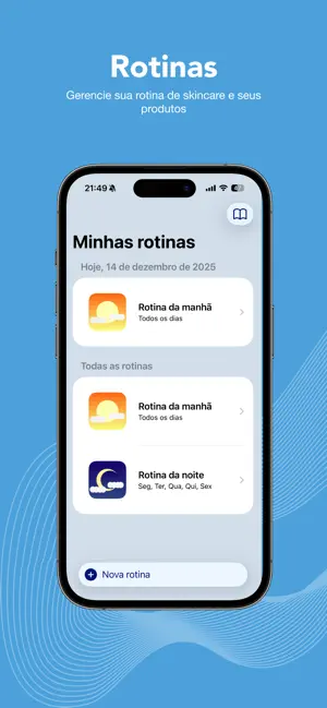 SkinFlow: Rotina de Skincare screenshot 1