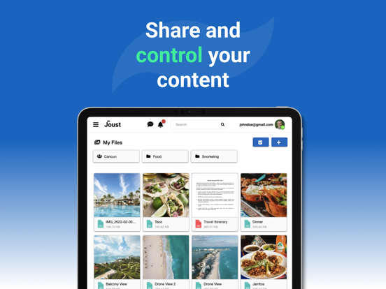 Joust IP iPad screenshot 5 - Business app