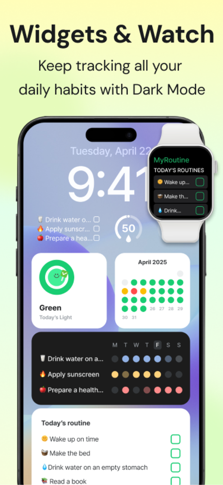 每录特: 常规跟踪器,习惯,托多,计划者,小部件,任务,目标 screenshot 8