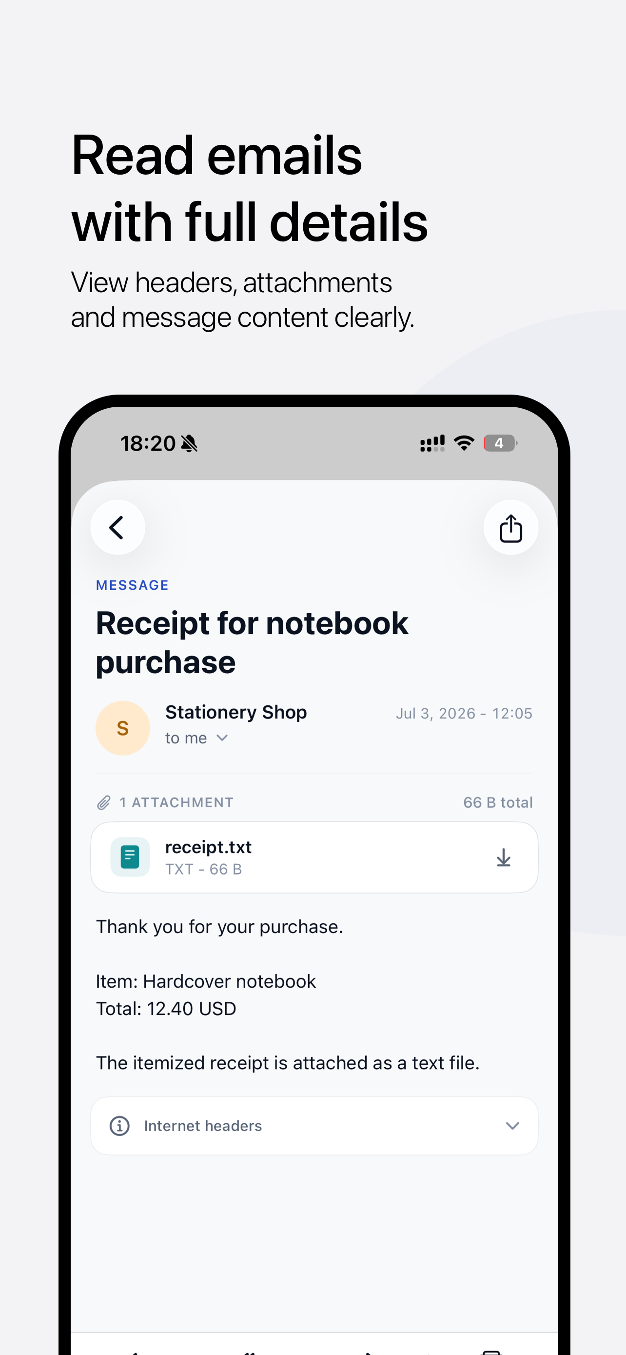 MBOX Reader screenshot 3