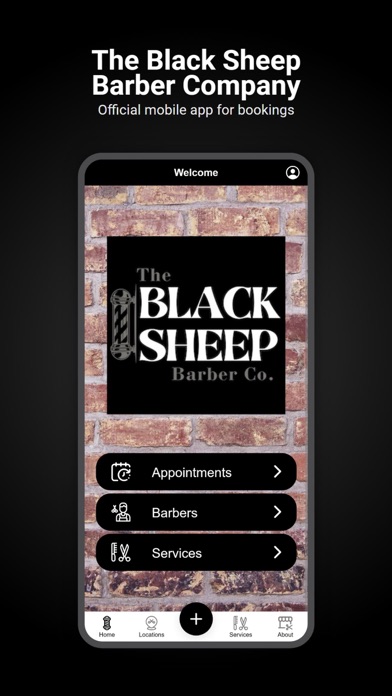 The Black Sheep Barber Company Screenshot