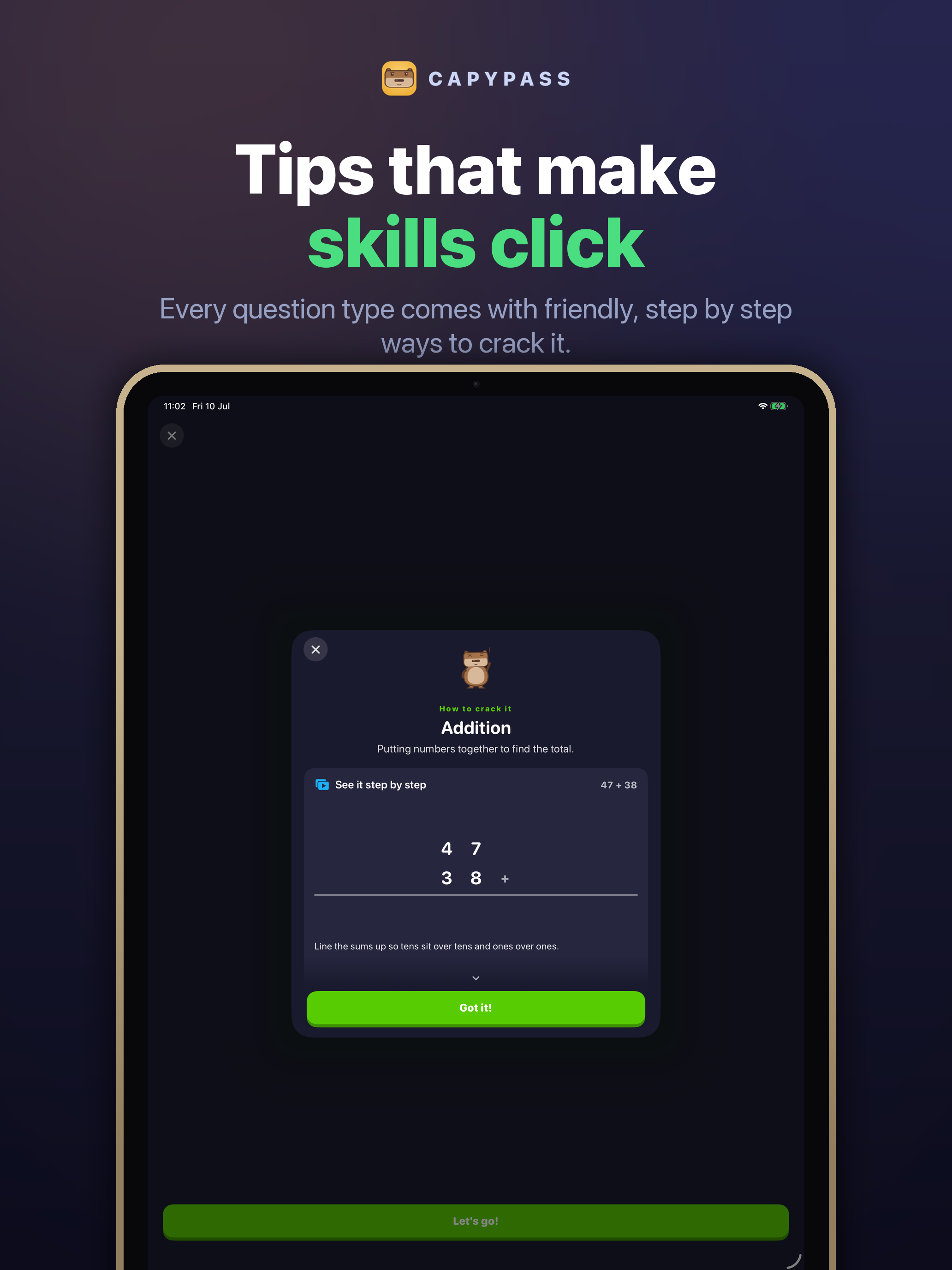 Capypass: 11+ Exam Prep screenshot 16