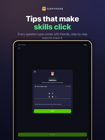 Capypass: 11+ Exam Prep iPad screenshot