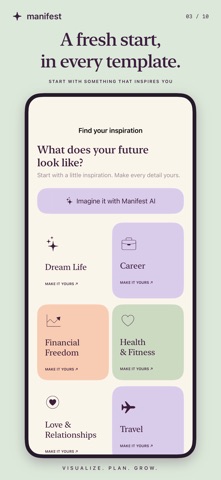 Vision board maker - Manifest Screenshot 5 of 10