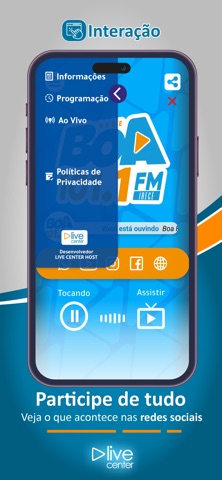 Rádio Boa FM Irecê iPhone screenshot