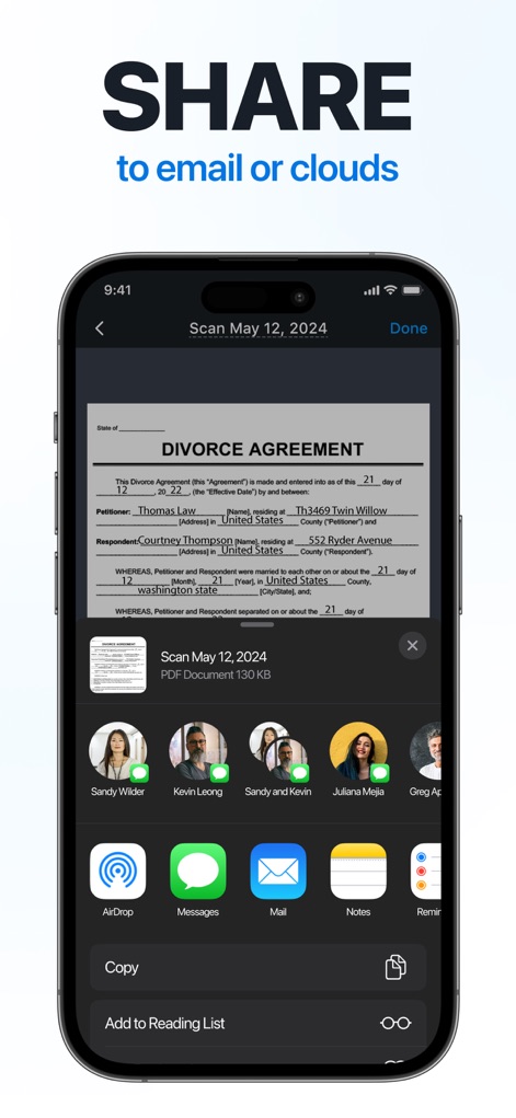 ScanGuru: Document PDF Scanner - Seamless Sharing Options