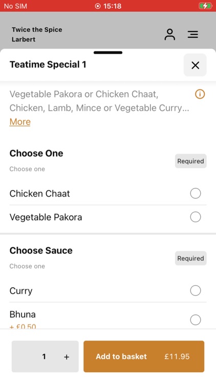 Twice the Spice Larbert screenshot-3