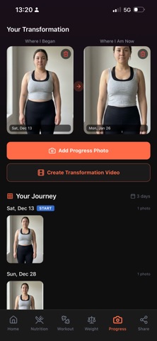 MyFitJourney Global screenshot