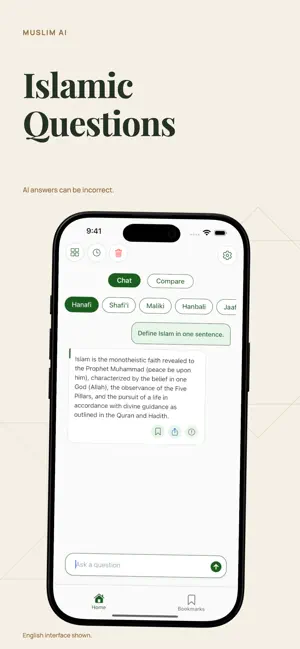 Muslim AI: Islamic Questions screenshot 1