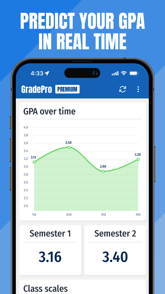 #5. GradePro for grades (iOS) 由: GradePro, Inc.