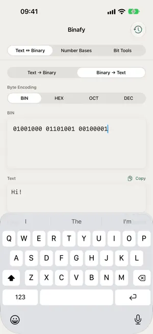Binafy: Binary Converter screenshot 2