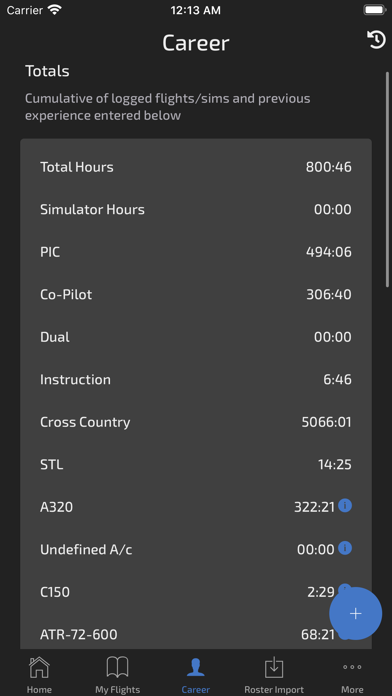 Wingman Pilot Logbook
