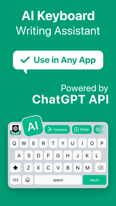 Writely - AI Keyboard & Writerのおすすめ画像1