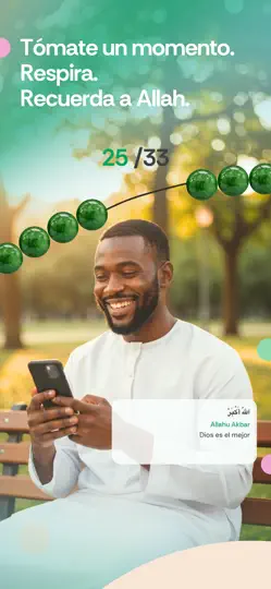 Captura de pantalla de Muslim Pro: Corán Salat Qibla en iPhone 6