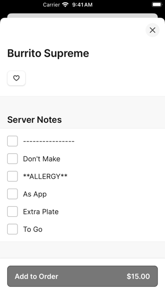 Santera Cocina iPhone screenshot 3 - Food & Drink app