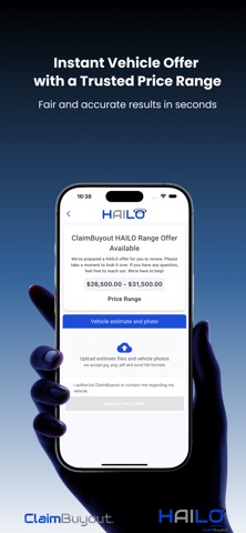 ClaimBuyout Hailo screenshot