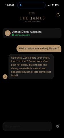 James Assistant screenshot