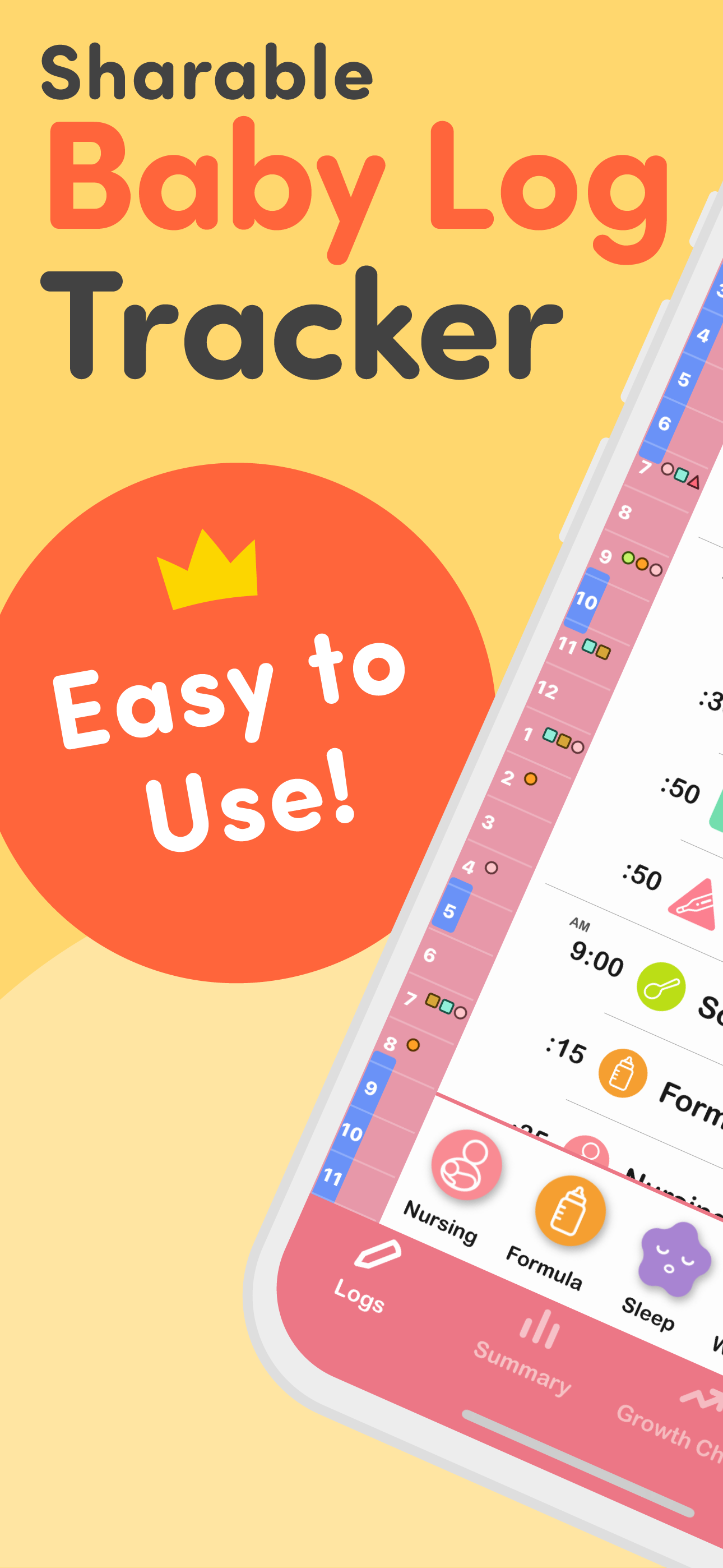 PiyoLog Baby Feeding Tracker