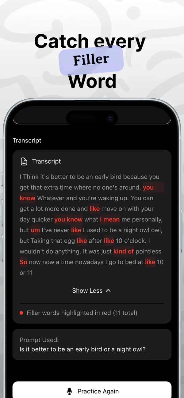 Screenshot #1 pour Articulate: Speech Coach
