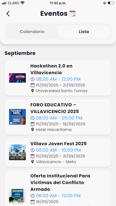 App screenshot