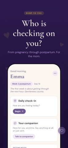 Bump to You: Postpartum Care screenshot
