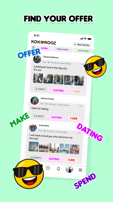 Kokorooz - Make friends app Screenshot
