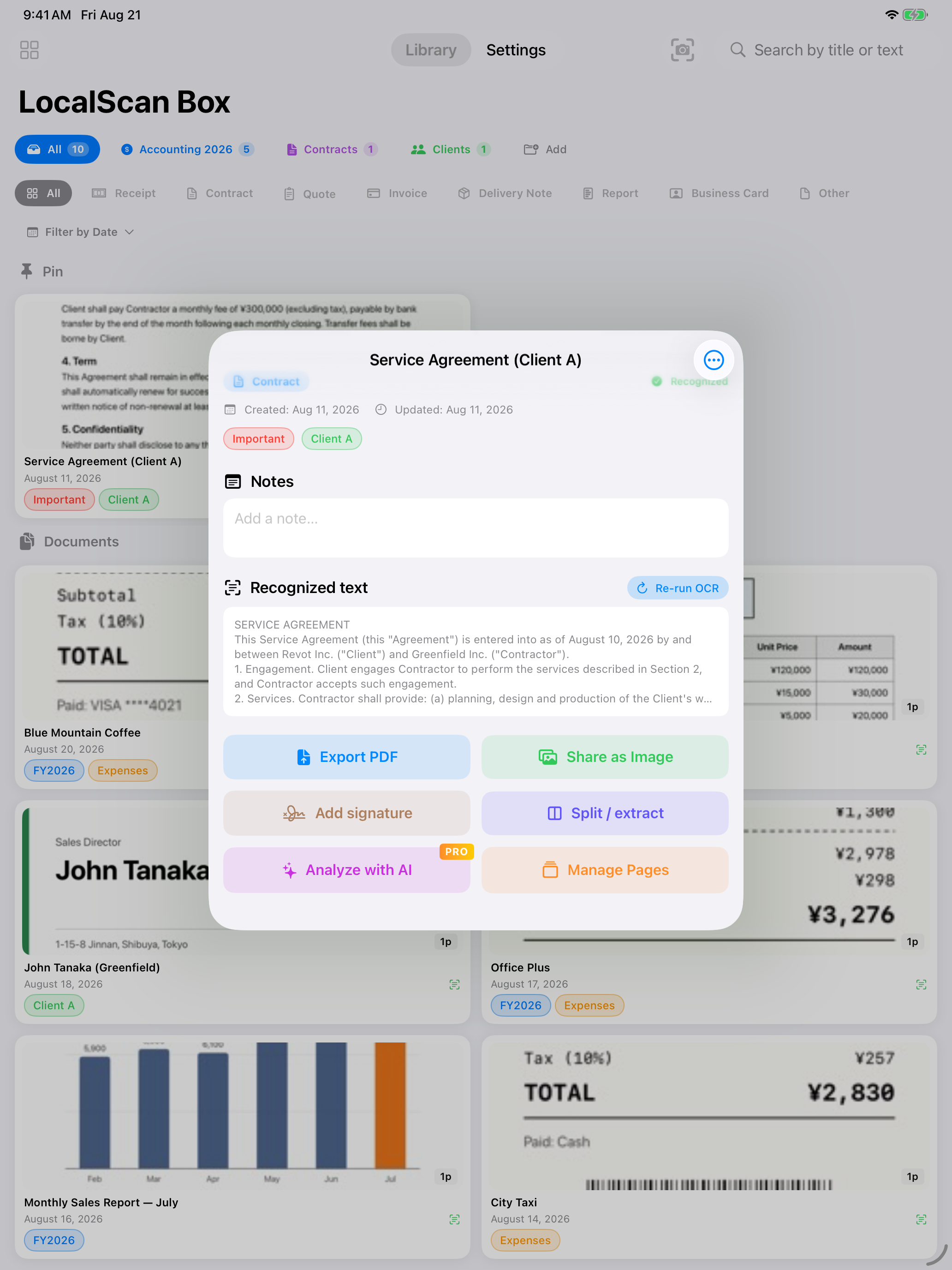 LocalScan Box: PDF Scanner App screenshot 14