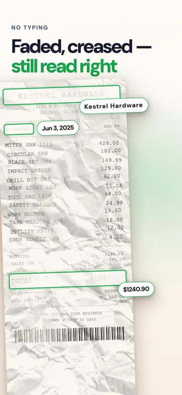 ScanExpense: Receipt Scanner screenshot 4 of 7