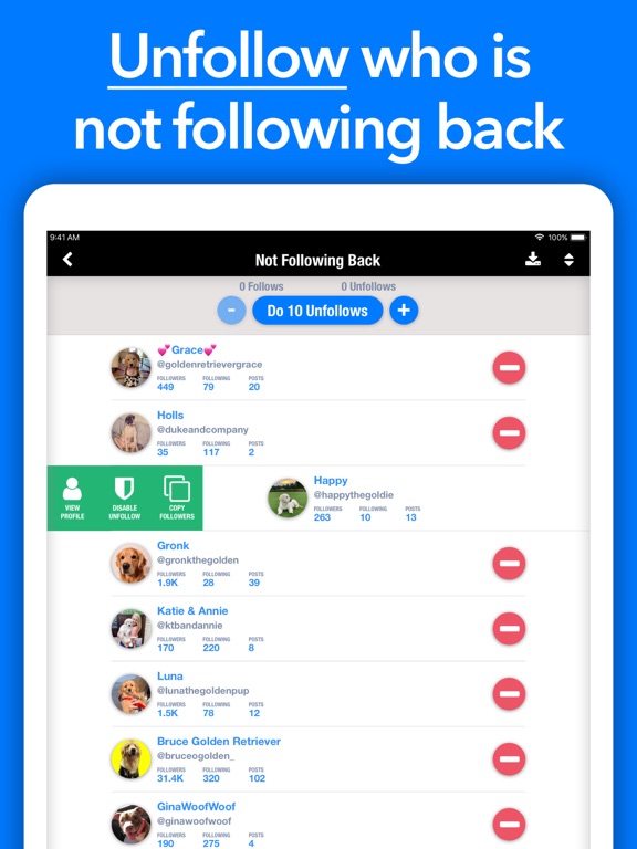 Screenshot #6 pour Still Followers - Tik Tracker