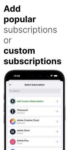 TrackMySub: Track Subscription Screenshot 3 of 10