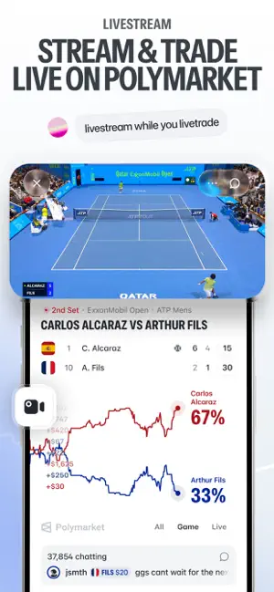 Polymarket: Trade Live Sports screenshot 7