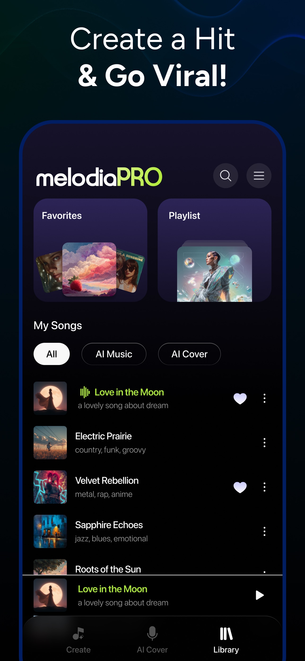 AI Music Maker - Melodia screenshot 4