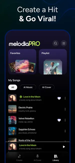AI Music Maker - Melodia screenshot 4
