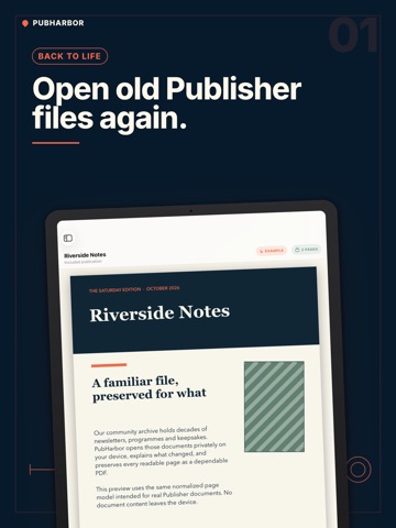 PUB File Viewer & Converter iPad screenshot