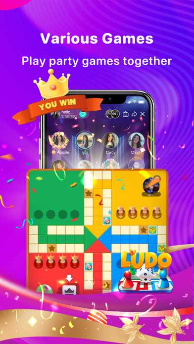 Hilla - Group Voice Chat Room Screenshot