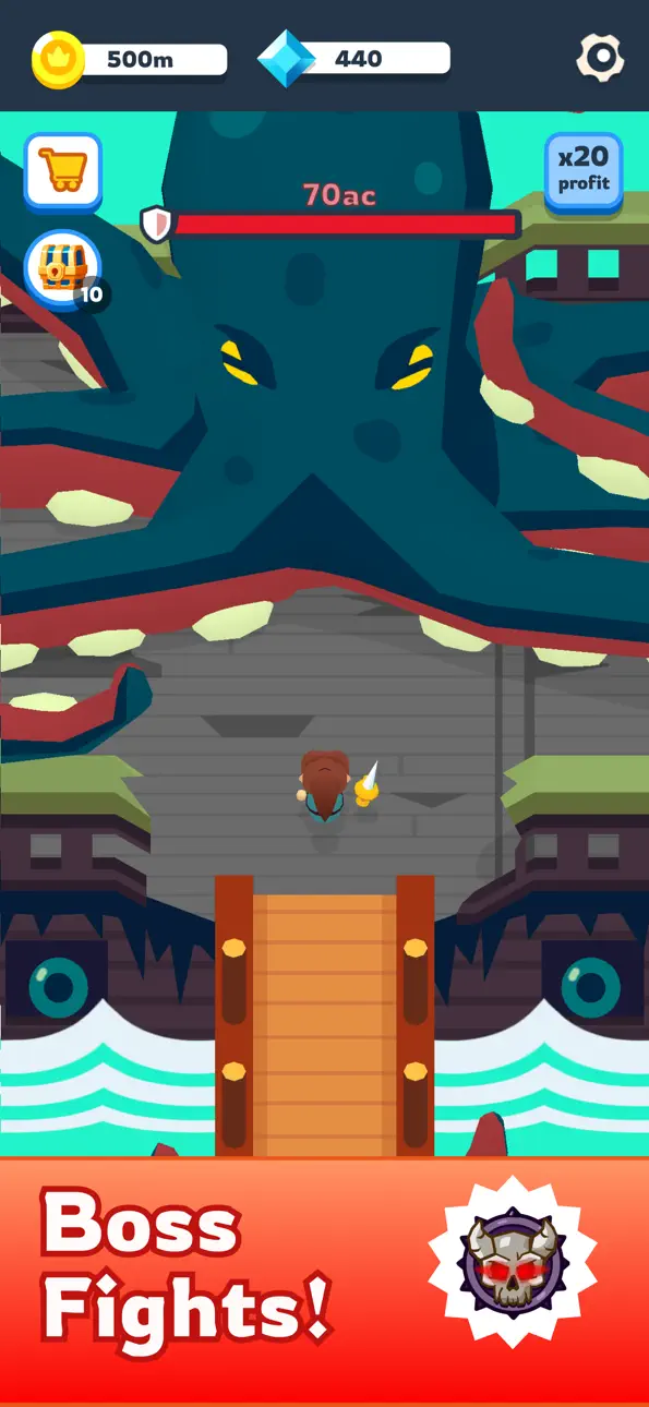 Forgeland: idle simulator Hack screenshot 1 - iOS game interface