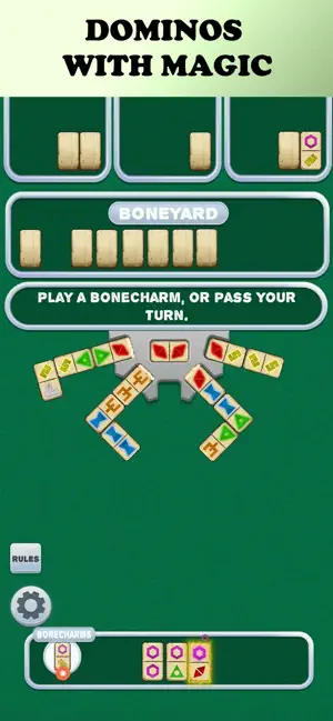 Bonecharms : Dominos Game screenshot 1