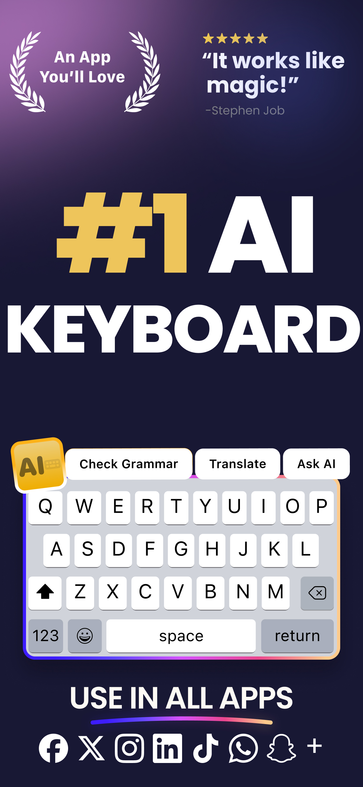 AI Keyboard: KeyAI