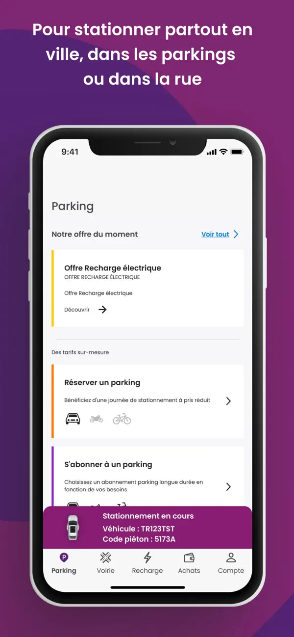 Screenshot #1 pour Indigo Neo - Parking en ville